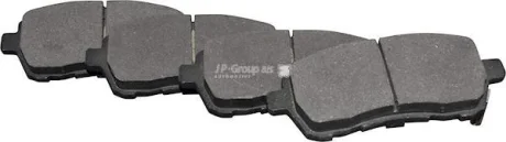 Гальмівні колодки пер. Ford Fiesta VI 08- (TRW) JP GROUP 1563603510