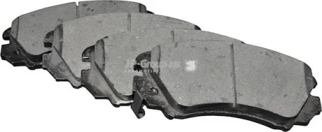 Гальмівні колодки пер. Hyundai Tucson 04-10/Kia Sportage 04- (mando) з датчиком JP GROUP 3563600210