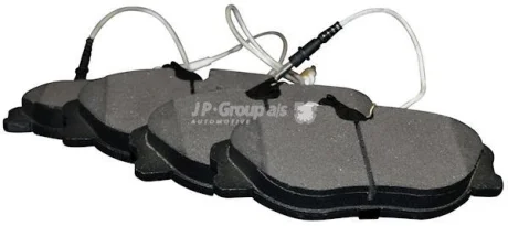 Гальмівні колодки пер. Jumpy/Scudo/Expert 96- (Lucas) JP GROUP 4163603310