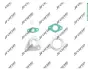 Комплект прокладок турбіни OPEL Astra H 04-14 JRONE 2090-505-481 (фото 1)