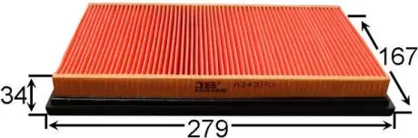 Фільтр повітряний двигун JS ASAKASHI A243PU