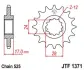 Передняя звезда 15зуб. CBR600`97-98/CBF600/Hornet600 JT JT MOTO 101-551-15 (фото 1)