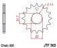 Передняя звезда 14зуб. YZ250`05-/YZF450`04- JT JT MOTO 102-461-14 (фото 1)