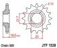 Передняя звезда 15зуб. Z750`04-/Z750S`05- JT JT MOTO 104-465-15 (фото 1)