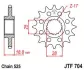 Передняя звезда 15зуб. Apr RSV1000 JT JT MOTO 105-513-15 (фото 1)