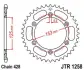 Звезда 54зуб. XR125L `03- JTR1258.54 JT JT MOTO 111-365-54 (фото 1)