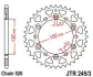 Звезда 47зуб. NX650Dominator ?95- JT JT MOTO 111-464-47 (фото 1)