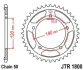 Зірка 44зуб. GSXR-1000`01-/Triumph955si JT JT MOTO 113-652-44 (фото 1)