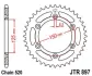 Звезда 52зуб. KTM SX450/SX-F450 JT JT MOTO 115-464-52 (фото 1)