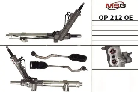Рульова рейка з ГУР нова Renault Trafic 00-14, Fiat Talento 16-21, Nissan Primastar 02-14 JTEKT (Koyo) OP212OEM