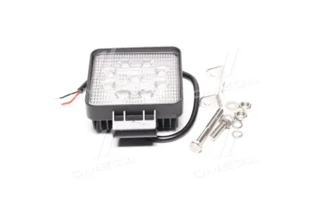 Фара LED квадр. 27W, 9 ламп, 110*164мм, 1800Lm широкий промінь 10-30V 6000K (LITLEDA,) JUBANA 453701038