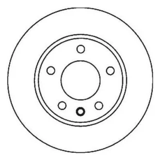 JURID - Гальмівний диск Jurid 562053JC