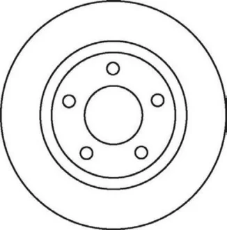 JURID - Гальмівний диск Jurid 562060JC