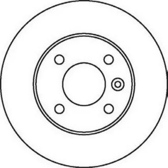 JURID - Гальмівний диск Jurid 562071JC