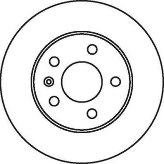 JURID - Гальмівний диск Jurid 562072JC