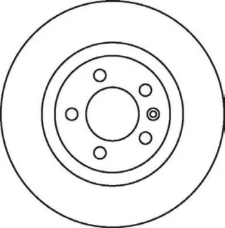 JURID - Гальмівний диск Jurid 562081JC