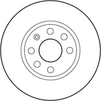 JURID - Гальмівний диск Jurid 562196JC
