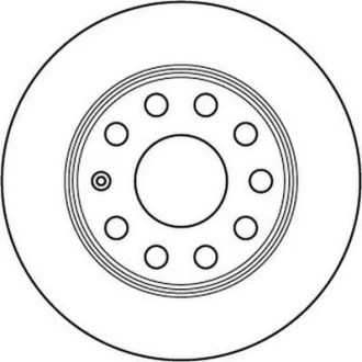 JURID - Гальмівний диск Jurid 562236JC