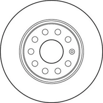 JURID - Гальмівний диск Jurid 562237JC