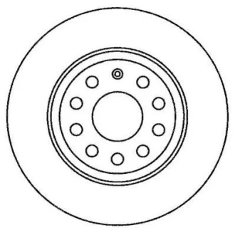 JURID - Гальмівний диск Jurid 562258JC