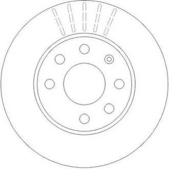 JURID - Гальмівний диск Jurid 562290JC
