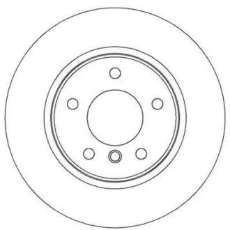Гальмівний диск зад. BMW 1 (E81/E87)/3 (E90) (296*65,2) компл. 2шт Jurid 562310JC