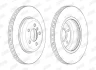 Гальмівний диск пер. BMW 5 (F07/F10/F11)/7 (F01/F02/F03/F04) (348*66) Jurid 562679JC-1 (фото 2)