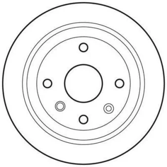 JURID - Гальмівний диск Jurid 562740JC