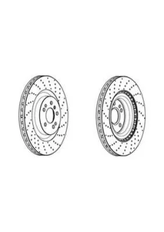 JURID - Гальмівний диск Jurid 562954JC-1