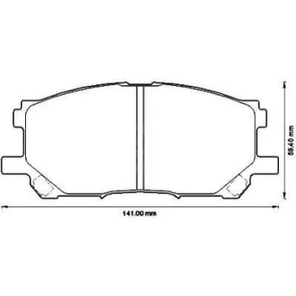 JURID - Гальмівні колодки до дисків Jurid 572562J