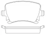 Гальмівні колодки зад. Caddy III/Golf V/Audi A4 03- Jurid 573158J (фото 1)