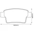 Гальмівні колодки зад. Citroen C4 Picasso 06- (Bosch) Jurid 573194J (фото 1)