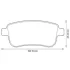 Гальмівні колодки зад. Megane III/Fluence 08- Jurid 573286J (фото 1)