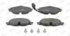 Гальмівні колодки пер. Golf 14-20/Passat B8 14-/Tiguan 16-/Octavia 12-17 (TRW) Jurid 573390J (фото 1)