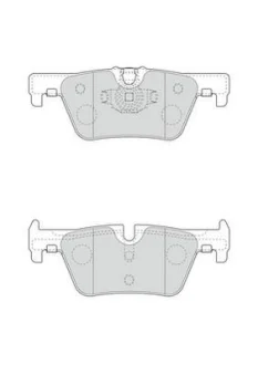 Гальмівні колодки зад. BMW 1 (F20)/3 (F30/F31/F80) 11-19 (Bosch) Jurid 573401J