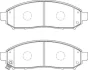 JURID - Гальмівні колодки до дисків Jurid 573431J (фото 1)