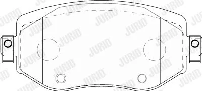 JURID - Гальмівні колодки до дисків Jurid 573842J