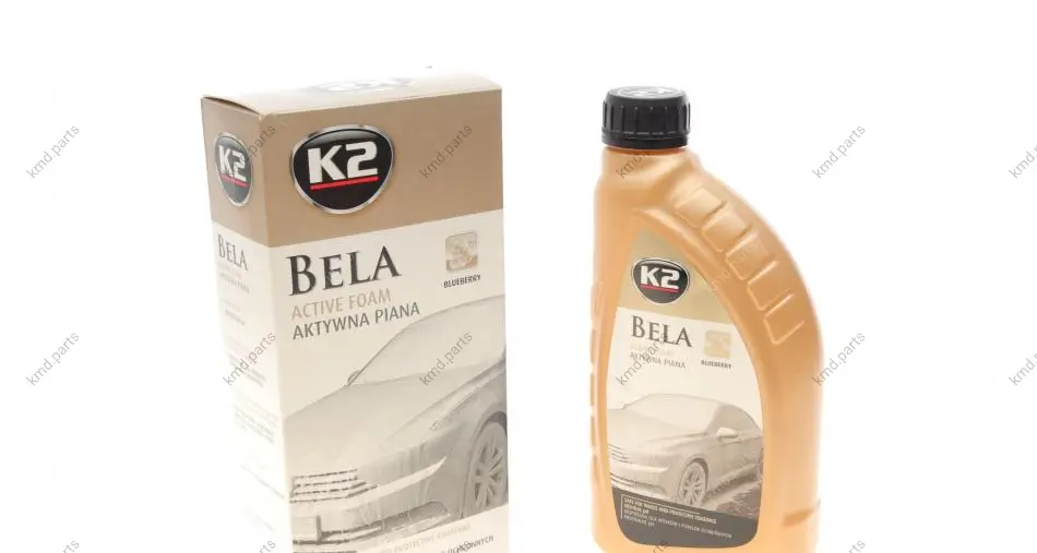 BELA 1L BLUEBERRY активна піна для миття кузова з нейтральним РН 1л K2 G100BB (фото 1)