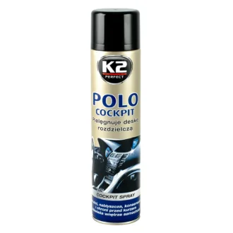 POLO COCKPIT 600ml Поліроль д/панелі (нове авто)(аерозоль) х12 K2 K406FA