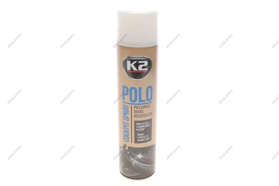POLO COCKPIT 600ml Поліроль д/панелі (свіжість)(аерозоль) х12 K2 K406FR (фото 1)