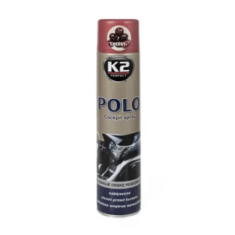 POLO COCKPIT 600ml Поліроль д/панелі (вишня)(аерозоль) х12 K2 K406WI