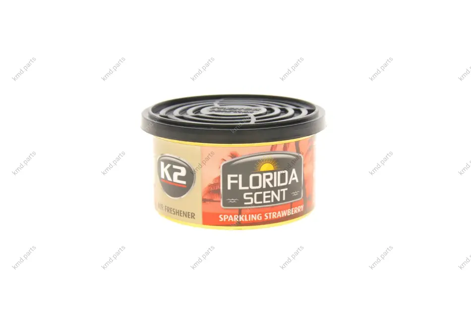 FLORIDA SCENT SPARKLING освіжувач повітря в банці полуниця 42 г K2 V87TRU (фото 1)