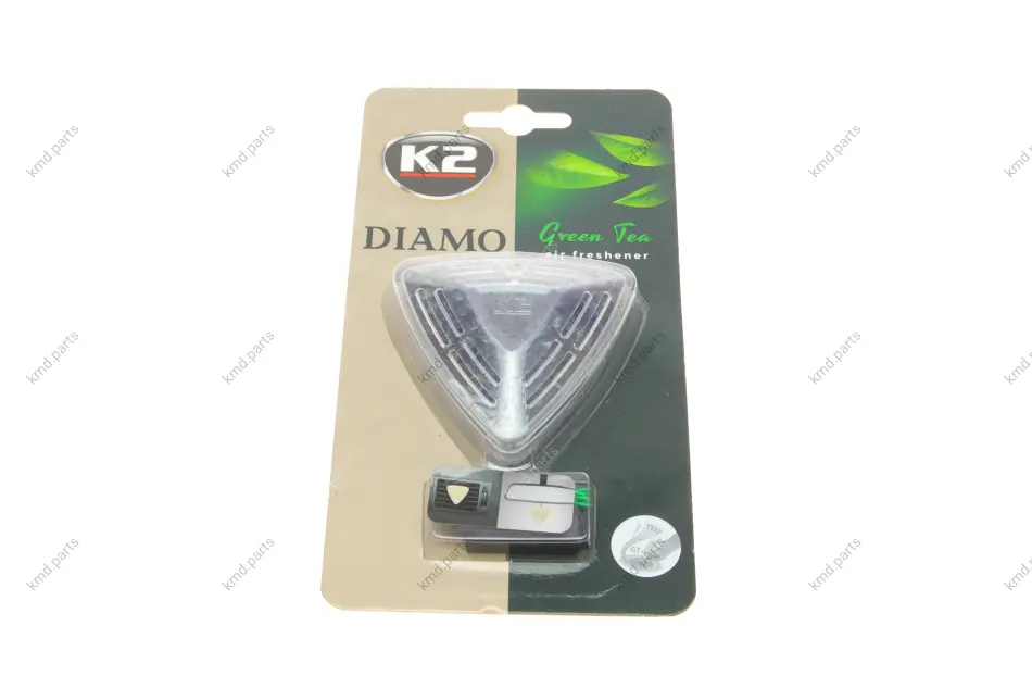 DIAMO Z HERBATA освіжувач повітря у формі діаманту зелений чай 15г K2 V88ZHE (фото 1)