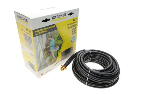 Комплект для промивання труб (шланг15м))) KAERCHER Kaercher 2.637-767.0