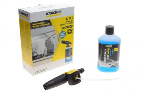 Насадка для пінної чистки Connect \'N\' Clean FJ 10C (+Ultra Foam Cleaner) 3in1 KAERCHER Kaercher 2.643-143.0