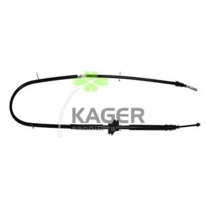 Трос, стояночная тормозная система Kager KAGER 190564 (фото 1)