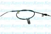 Трос стоянкового гальма (задній) (R) Hyundai i20 08-14 (L=1680/1455mm) PARTS KAVO BHC-3190 (фото 1)