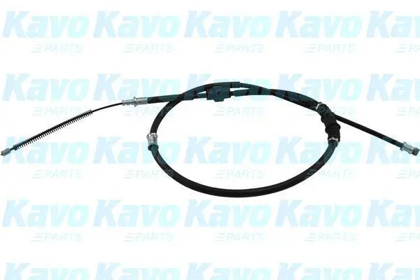 Трос стоянкового гальма (задній) (L) Mitsubishi Outlander 2.0/2.4 CRDi 03-07 (L=1600/1355mm) PARTS KAVO BHC-5616 (фото 1)