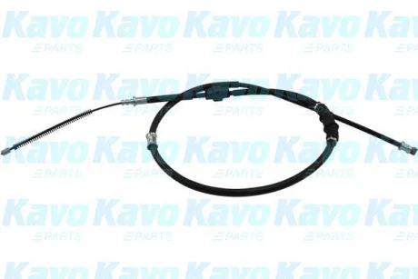 Трос стоянкового гальма (задній) (L) Mitsubishi Outlander 2.0/2.4 CRDi 03-07 (L=1600/1355mm) PARTS KAVO BHC-5616