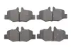 Колодки гальмівні (задні) MB Vito (W639) 03- PARTS KAVO KBP-10037 (фото 1)